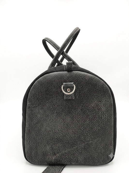 AJK Classic Canvas Leather Duffle Bag